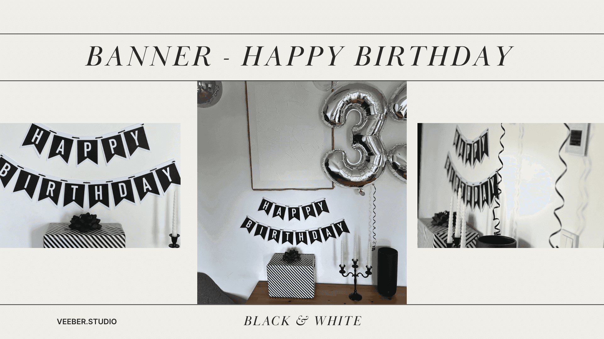 Banner | Happy birthday